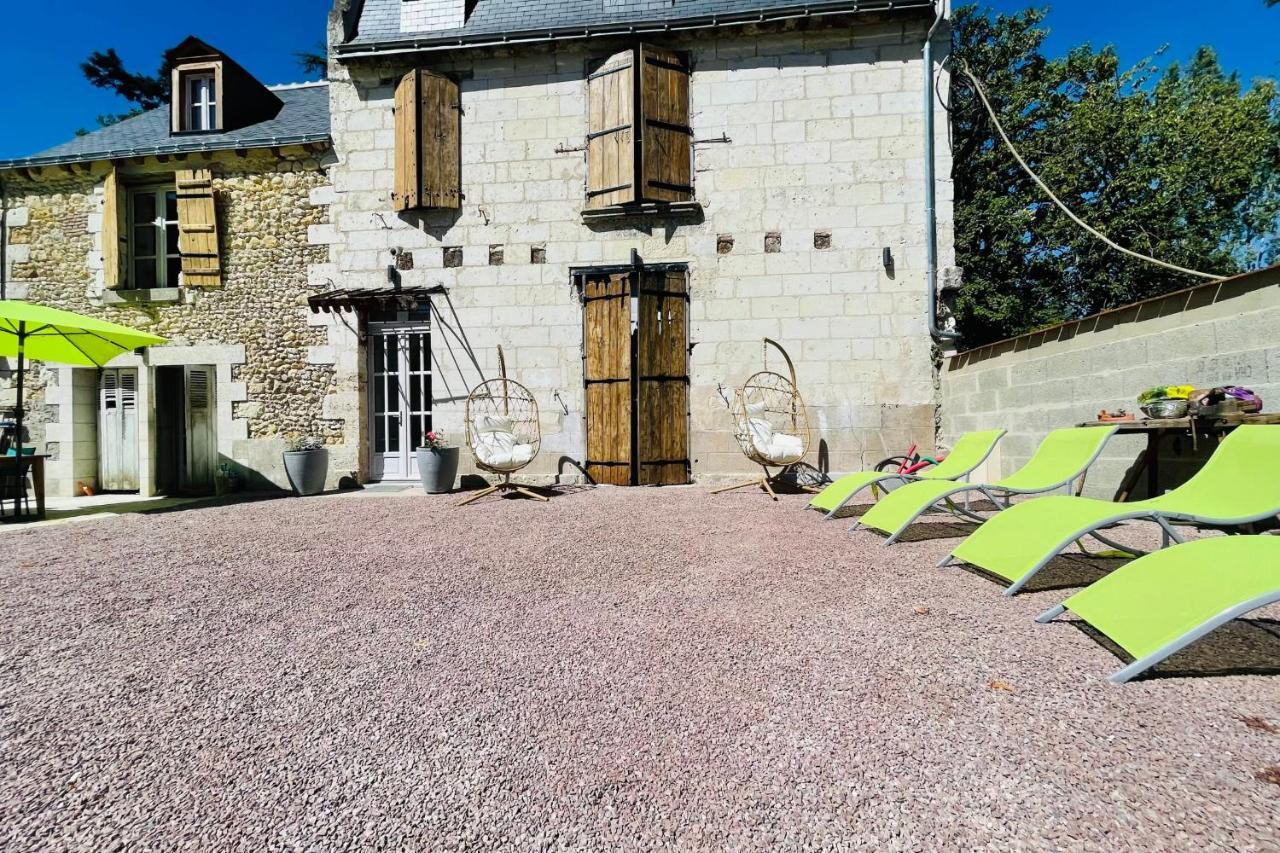 The Rabelaisian Room In A Charming Mansion At The Gates Of Tours Saint-Avertin Exterior photo